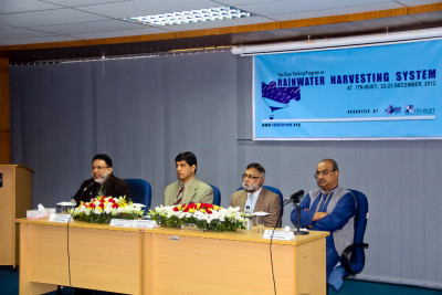 Training Program on Rainwater Harvesting System (22-23 Dec, 2012)