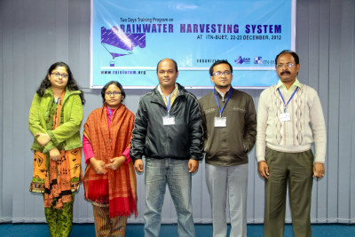 Training Program on Rainwater Harvesting System (22-23 Dec, 2012)