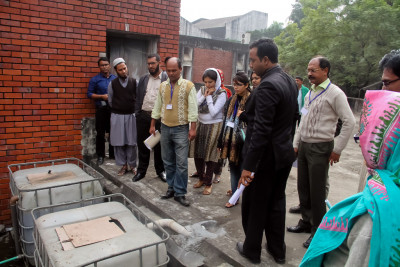 Training Program on Rainwater Harvesting System (22-23 Dec, 2012)