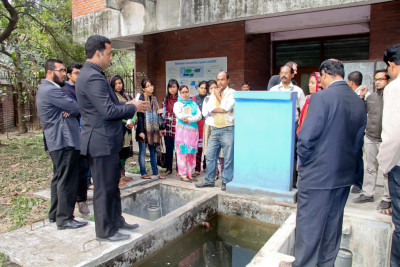 Training Program on Rainwater Harvesting System (22-23 Dec, 2012)