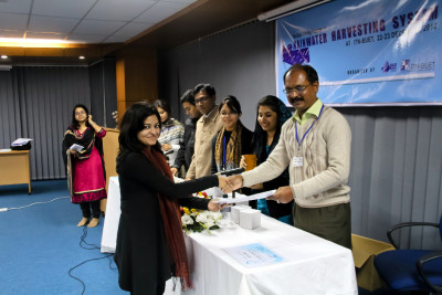 Training Program on Rainwater Harvesting System (22-23 Dec, 2012)