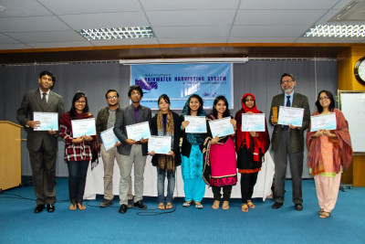 Training Program on Rainwater Harvesting System (22-23 Dec, 2012)